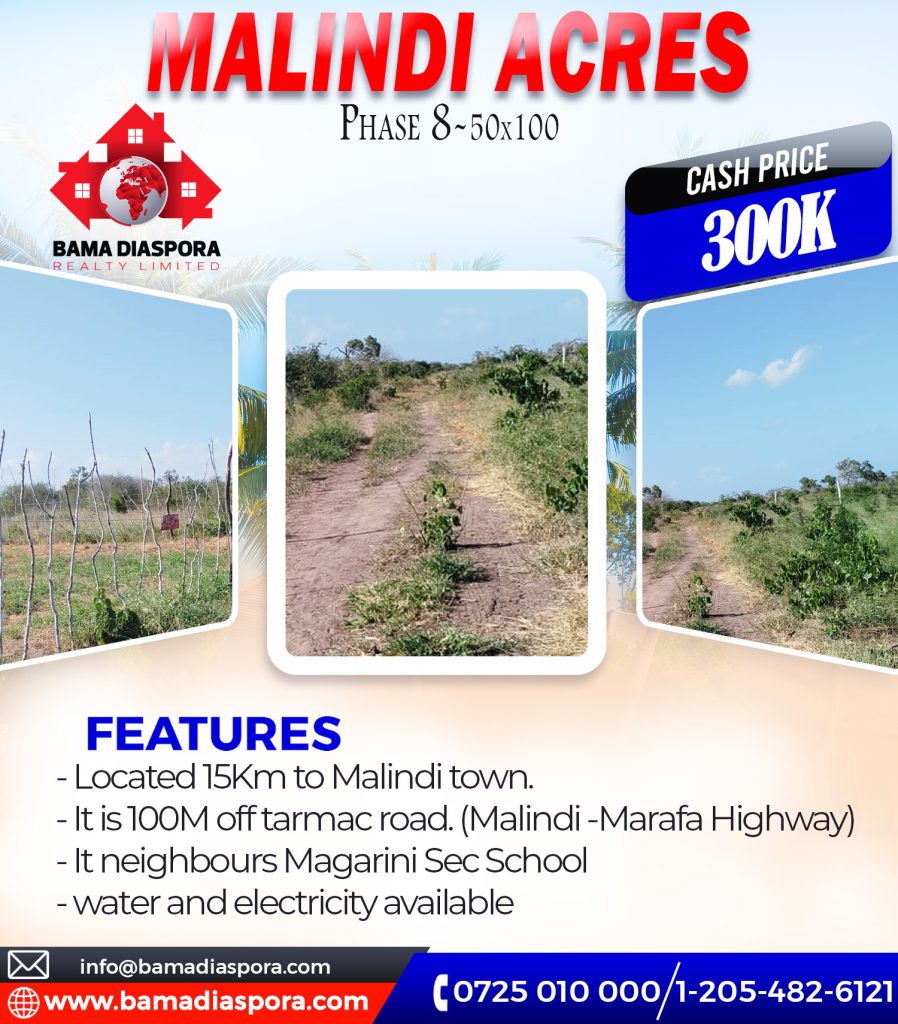 Malindi phase 8 for sale